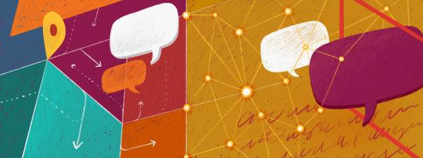 Illustration of talk bubbles